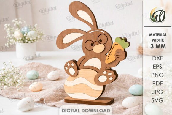 3D Easter Bunny Laser Cut: A Digital Guide for Creators
