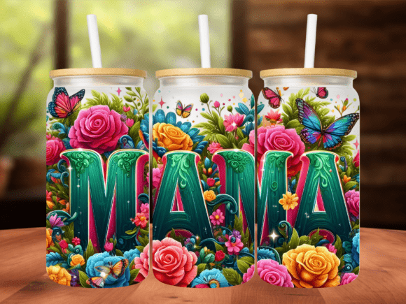 3D Floral Mama Libbey Can 16oz Tumbler: A Strategic Asset for Creators