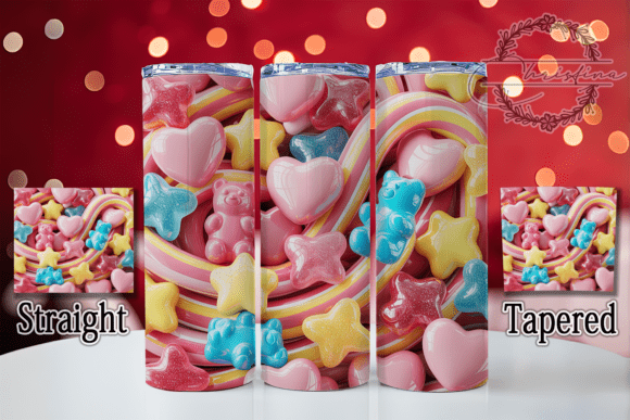 3D Gummy Candy Tumbler Design Guide