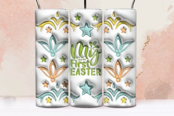 3D Inflated Easter Tumbler Wraps Guide