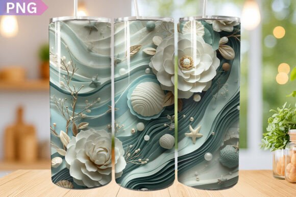 3D Luxury Floral Tumbler Wrap 20oz Guide
