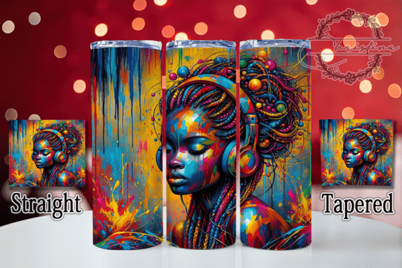 3D Rasta Braided Girl Tumbler: A Guide to Digital Sublimation Success