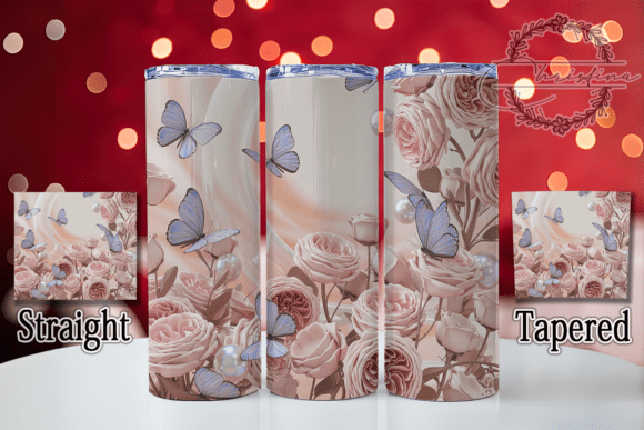 3D Wildflower Butterfly Tumbler: A Guide to Flawless Digital Sublimation