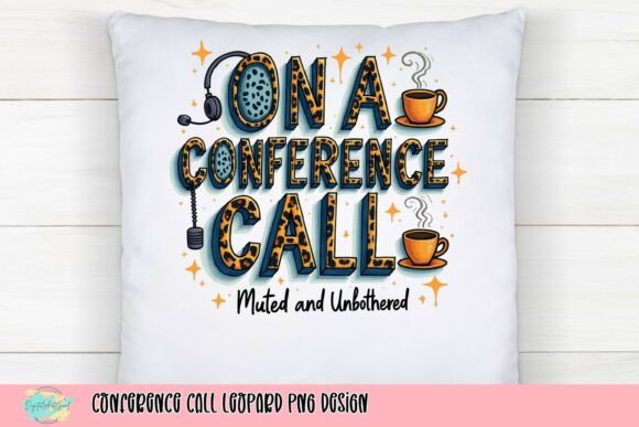 Conference Call Leopard PNG Design