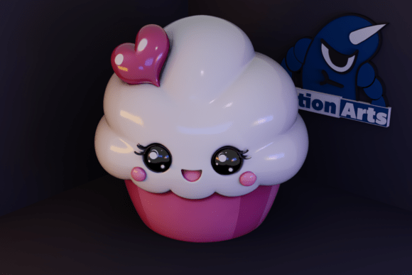 Cupcake 3D Model for Easy 3D Printing: A Beginner's Guide
