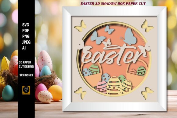 Easter 3D Shadow Box Paper Cut: A Guide to Perfecting Your Spring Creations