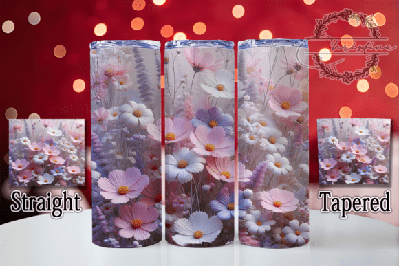 Evaluating the 3D Spring Wildflower 20oz Tumbler Design Asset