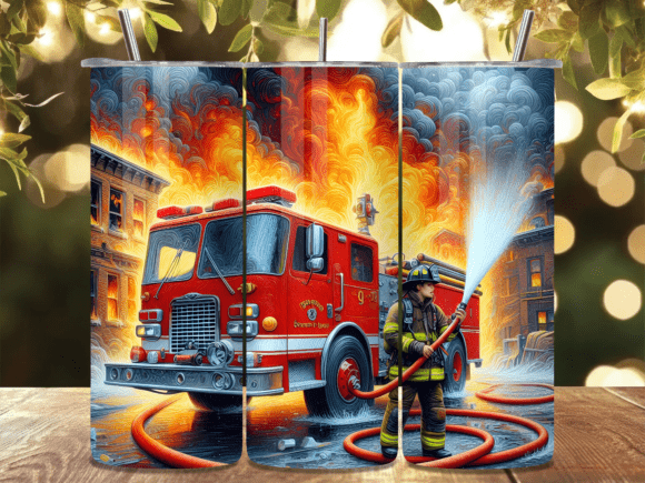 Mastering the 3D Fire Truck Engine Scene Tumbler Wrap: A Guide for Creators and Entrepreneurs
