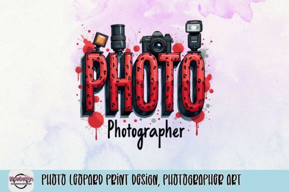 Photo Leopard Print Design: Photographer Art