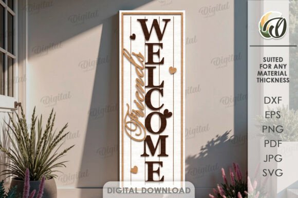 Transforming Spaces with 3D Welcome Decor Laser Cut Designs